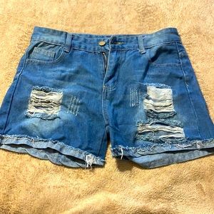 Blue Jean shorts